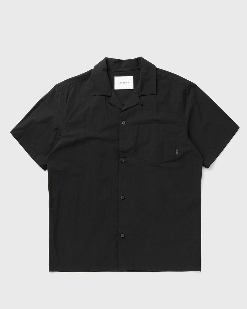 Les Deux Lukas Crisp SS Shirt black