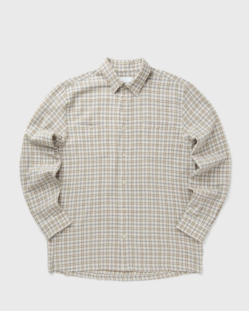 Les Deux John Check Shirt beige