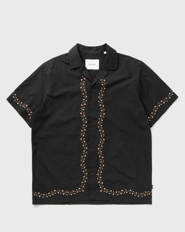 Les Deux Lesley Embroidery SS Shirt black