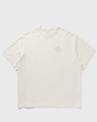 Les Deux Bruce Knitted Check T-shirt beige