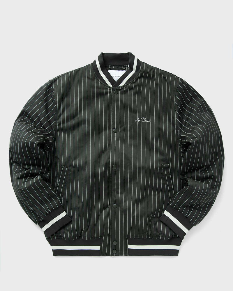 Les Deux Varsity Tech Pinstripe Jacket multi
