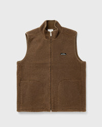 Les Deux Creed Teddy Vest brown