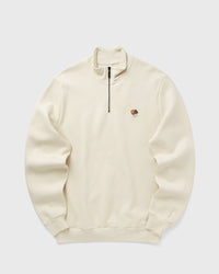 Les Deux Felipe Patch Half-zip Sweatshirt beige