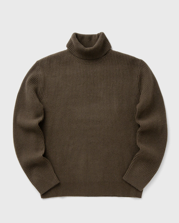 Les Deux Eddie Wool Rib Rollneck Knit beige