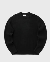 Les Deux Eddie Wool Rib Crewneck Knit black