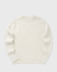 Les Deux Eddie Wool Rib Crewneck Knit beige