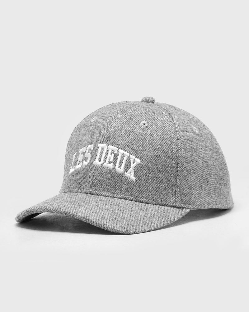 Les Deux Wool Baseball Cap grey