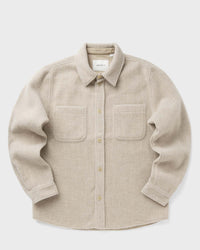 Les Deux Lennon Bouclé Overshirt beige