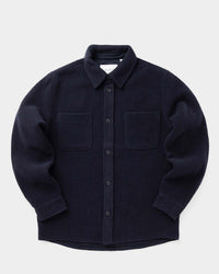 Les Deux Lennon Bouclé Overshirt blue