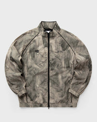 Les Deux Jack Crinkled AOP Track Jacket green