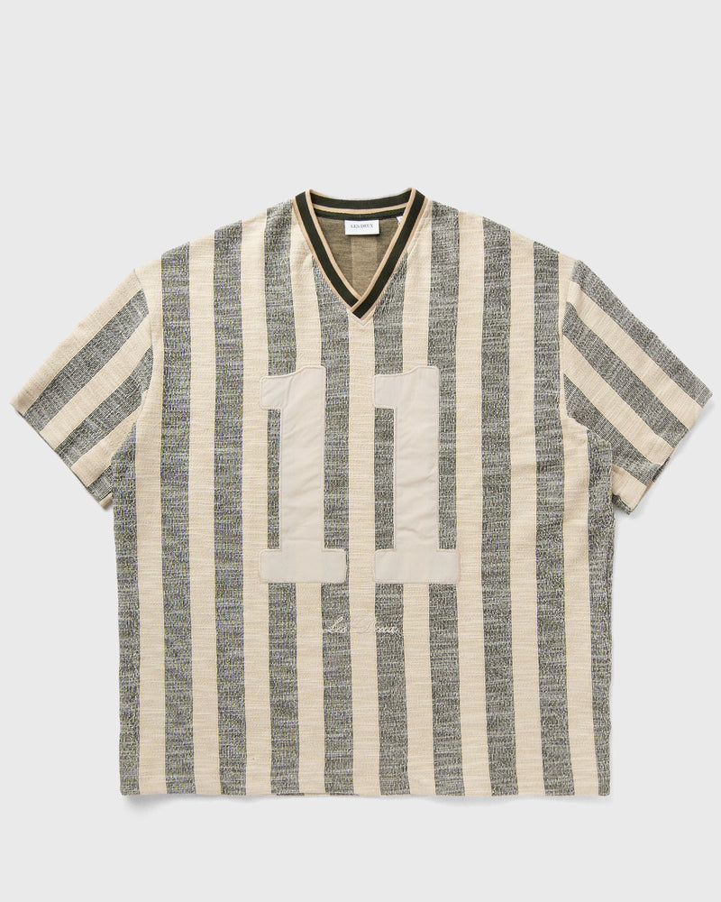 Les Deux Bronson American Football Jersey green|beige