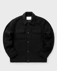 Les Deux Nash Twill Wool Jacket black