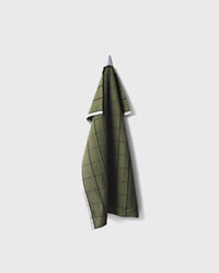Ferm Living Hale Tea Towel green