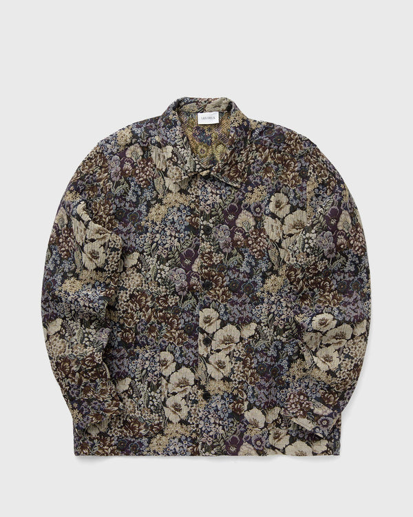 Les Deux Hugh Jacquard Overshirt black