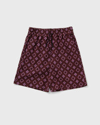 Les Deux Harry Arabesque Aop Shorts Red