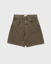 Les Deux Denim Shorts Brown
