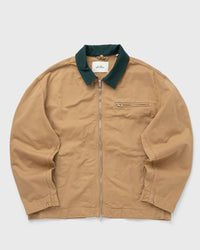 Les Deux Twill Zipper Jacket Beige