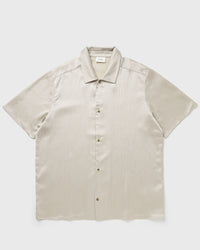 Les Deux Plissé Ss Shirt Beige