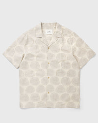 Les Deux Dahlia Jacquard Ss Shirt Beige