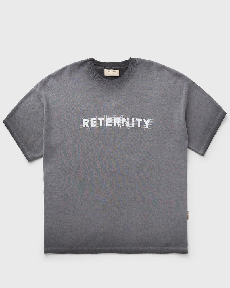 Reternity CONSTRUCTION KNIT TEE grey
