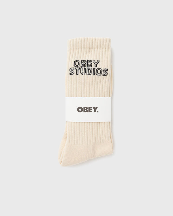 Obey Obey studios socks beige