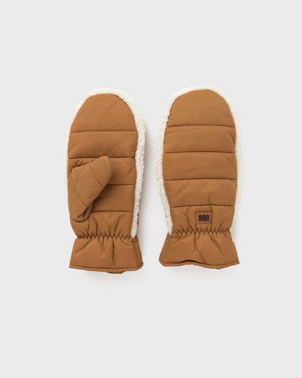 Ugg WMNS AW UGGFLUFF MITTEN brown