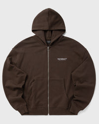Reternity Creative DEPT ZIP Hoodie brown