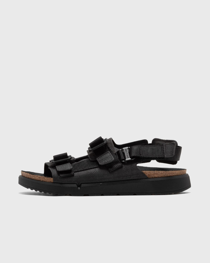Birkenstock Shinjuku Natural Leather/Textile black