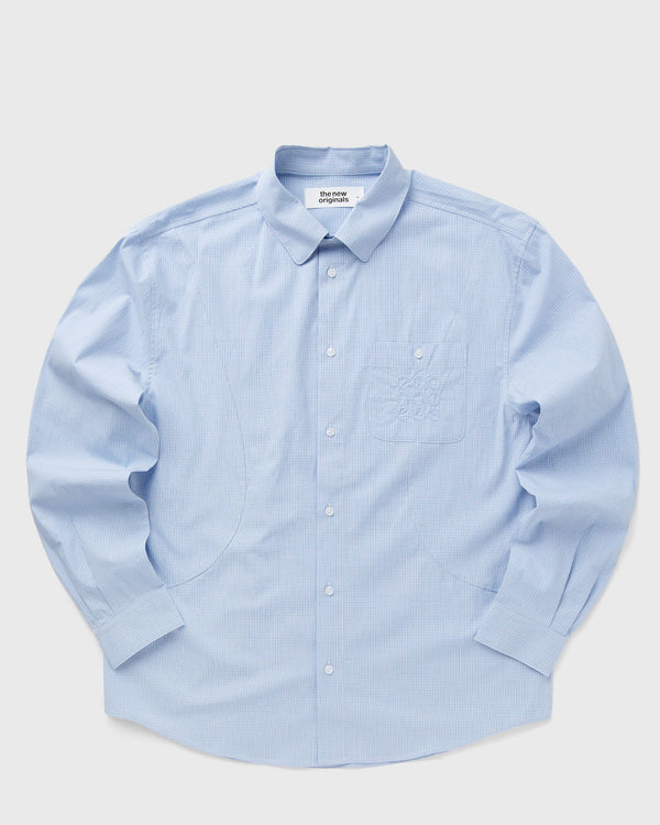 The New Originals CURVE SHIRT blue