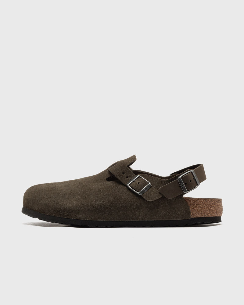 Birkenstock Tokio Suede Leather green