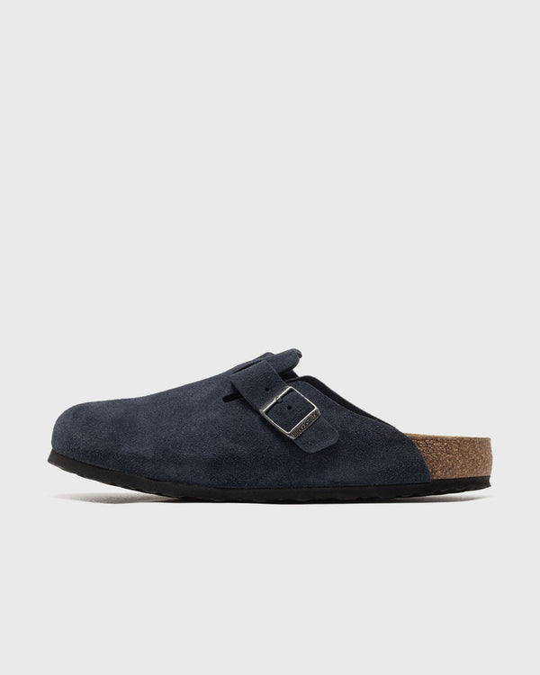 Birkenstock Boston Suede Leather blue