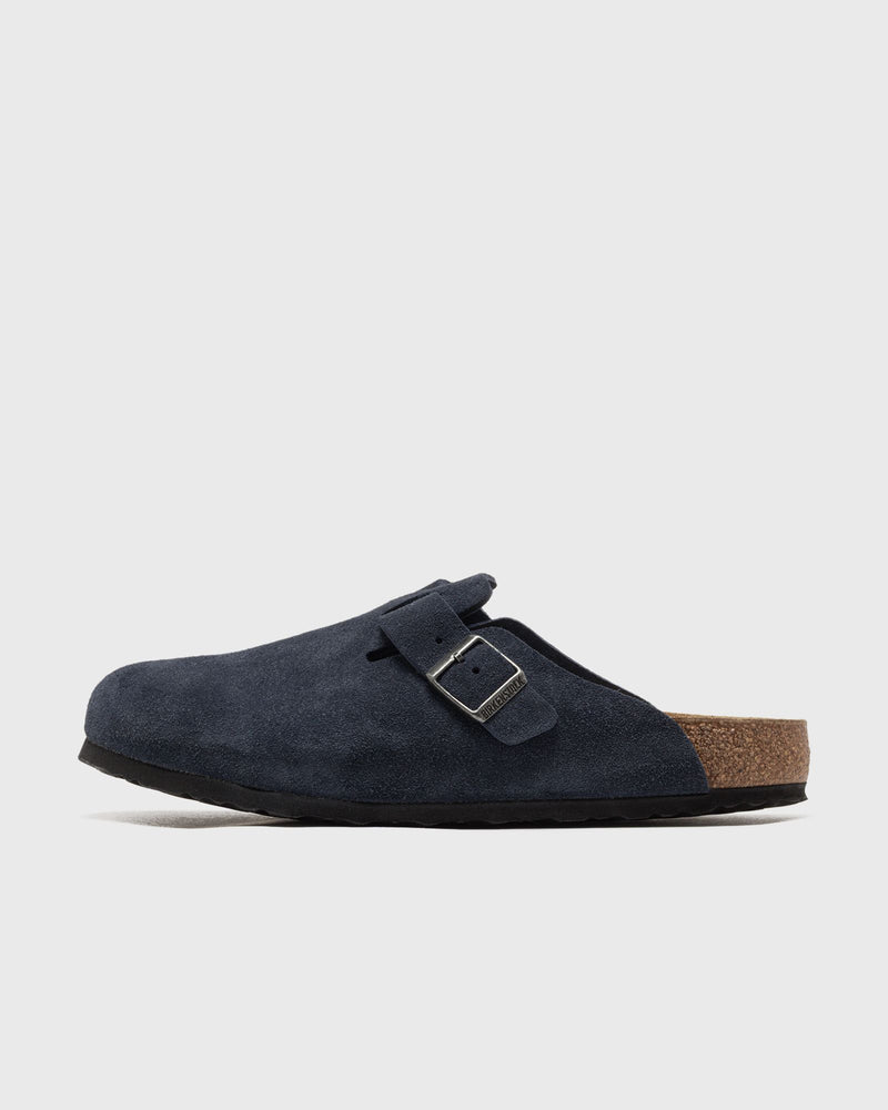 Birkenstock Boston Suede Leather blue