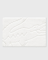 Lacoste Lheritag BATH MAT 50cmx80cm white