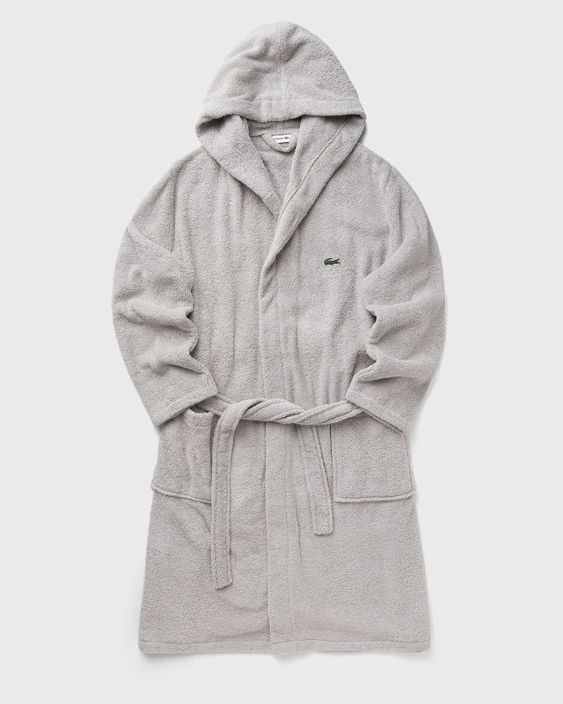 Lacoste LOPEN Bademantel grey