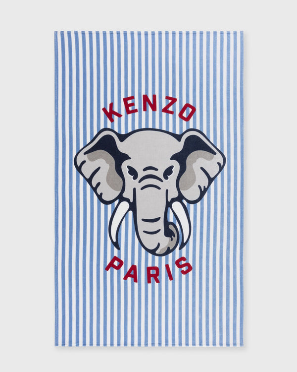 Kenzo ELEPHANT BEACH TOWEL 100CM X 170CM blue