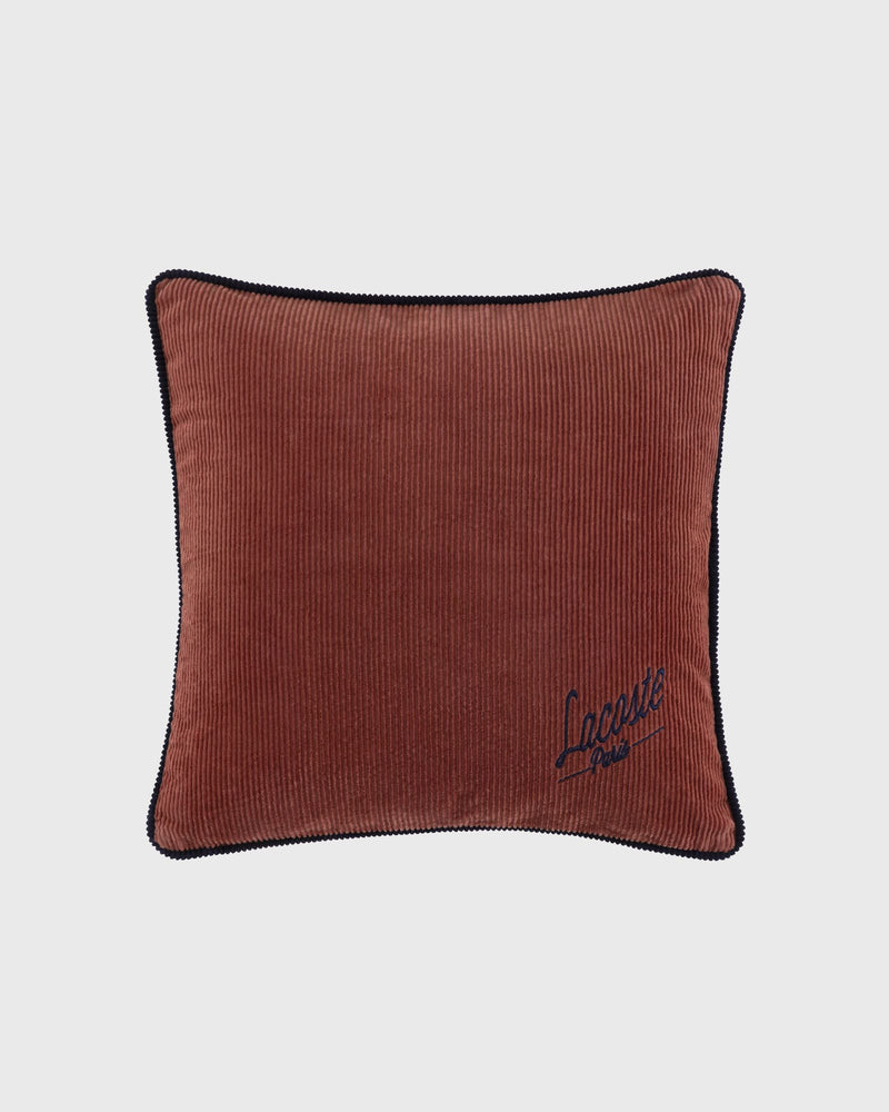 Lacoste LVELVET Zierkissen beige