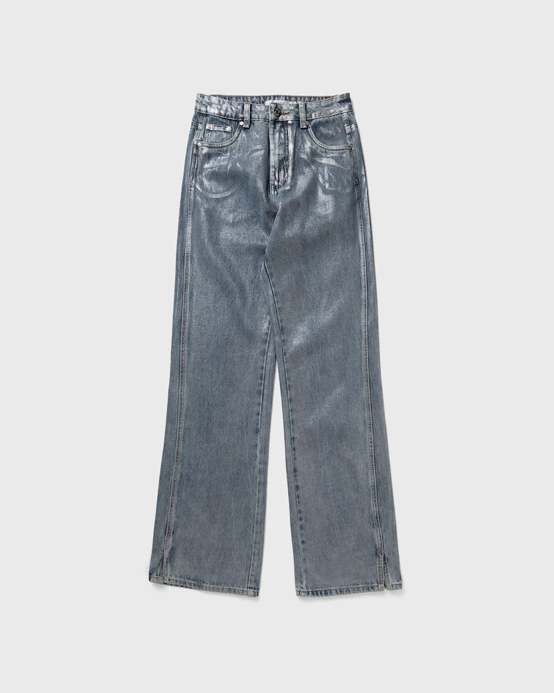 Gestuz CoatyGZ HW straight jeans silver