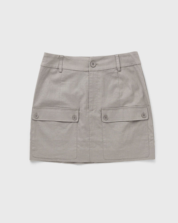 Gestuz GZLIANE LINEN MW SKIRT grey