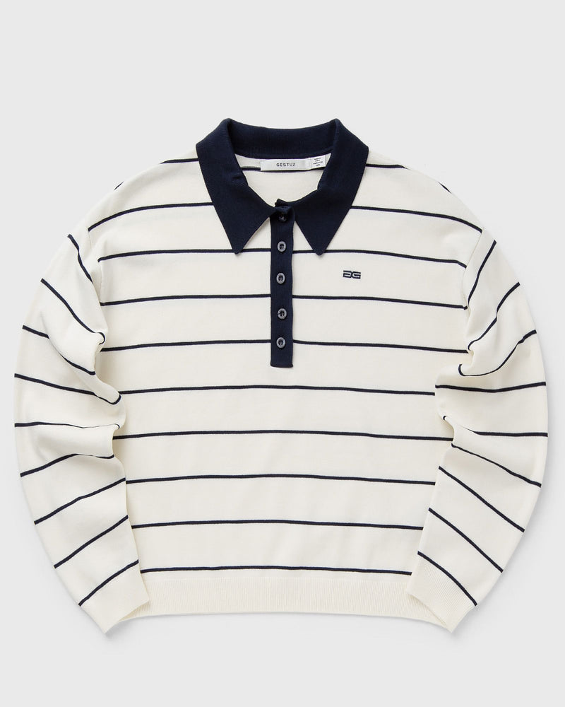Gestuz Gztaige Polo Pullover White