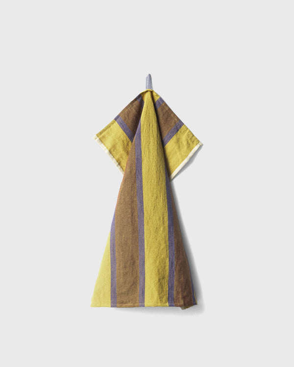 Ferm LIVING Hale Tea Towel brown|yellow