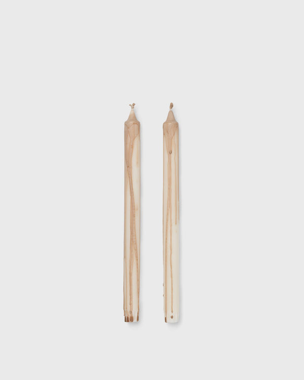 Ferm LIVING Dryp Candles - Set of 2 beige