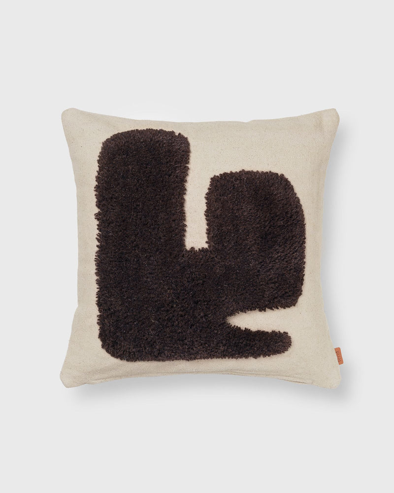 Ferm Living Lay Cushion brown|beige