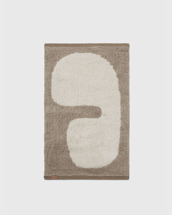 Ferm LIVING Lay Washable Mat brown