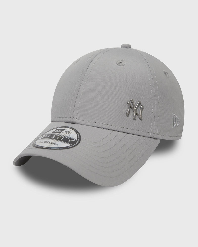 new era MLB FLAWLESS LOGO BASIC 940 NEW YORK YANKEES grey