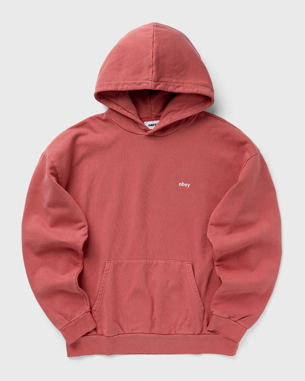 Obey Lowercase pigment hood red