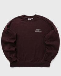 Obey Studios Faded Crew red