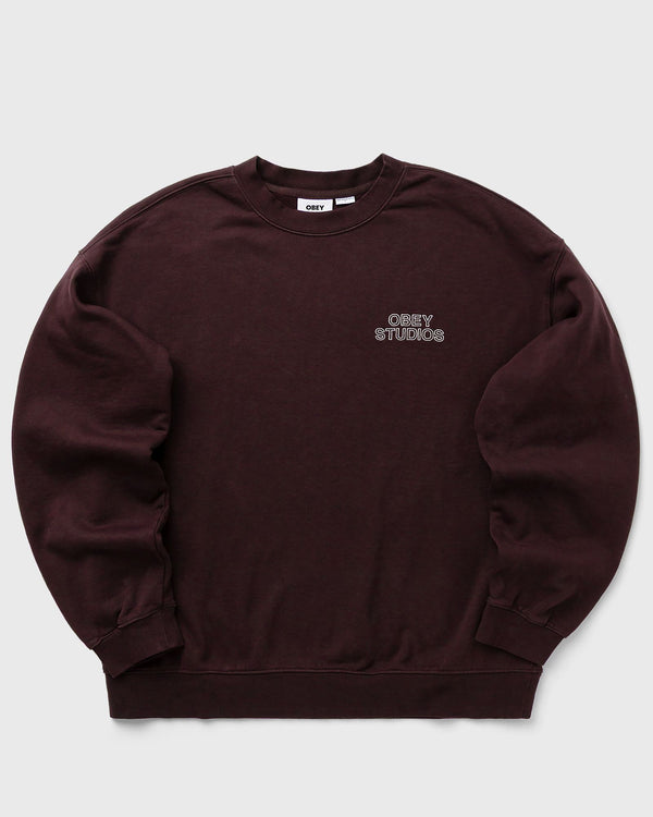 Obey Obey studios faded crew red