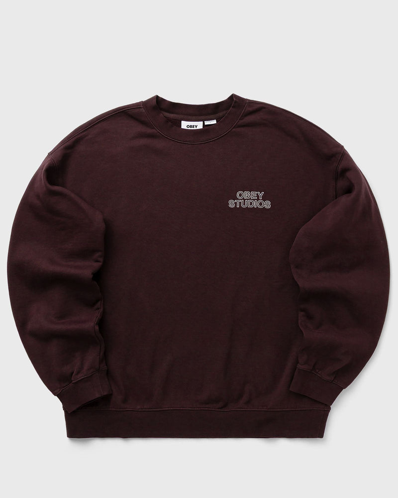 Obey Obey studios faded crew red