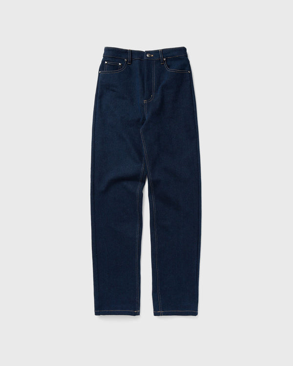 ROTATE Birger Christensen STRETCHY STRAIGHT PANTS blue