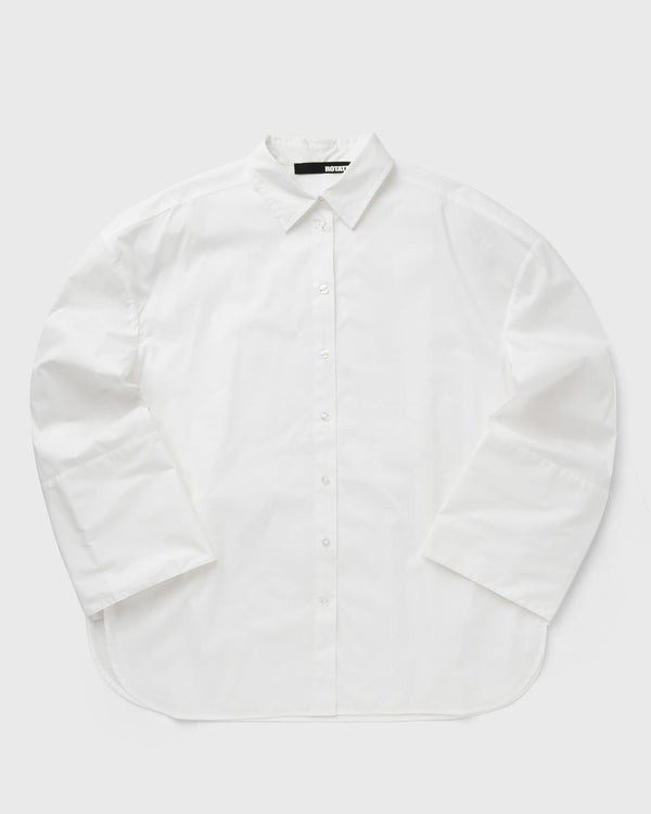 ROTATE Birger Christensen OVERSIZED MENS SHIRT white